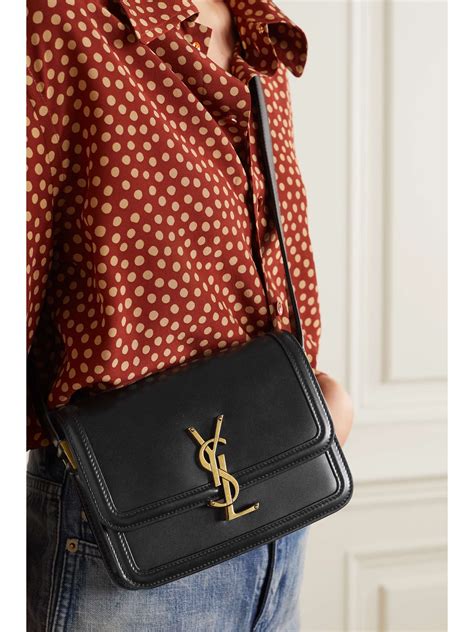 ysl saffiano bag|SAINT LAURENT Solferino small leather shoulder bag .